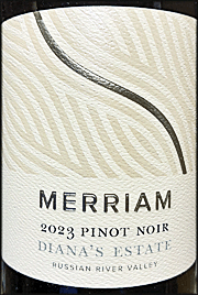 Merriam 2023 Diana's Pinot Noir