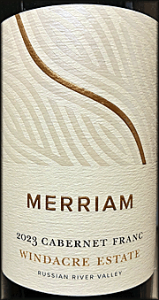 Merriam 2023 Windacre Vineyard Cabernet Franc