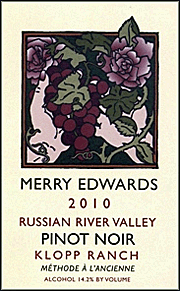 Merry Edward 2010 Klopp Ranch Pinot Noir