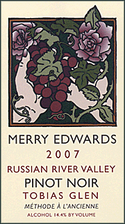 Merry Edwards 2007 Tobias Glen Pinot Noir