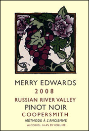 Merry Edwards 2008 Coopersmith Pinot Noir