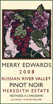 Merry Edwards 2008 Meredith Pinot Noir