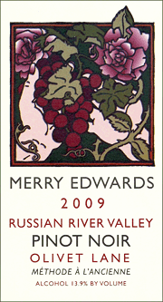 Merry Edwards 2009 Olivet Lane Pinot Noir