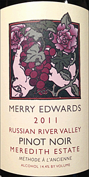 Merry Edwards 2011 Meredith Estate Pinot Noir