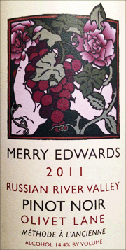 Merry Edwards 2011 Olivet Lane Pinot Noir