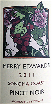 Merry Edwards 2011 Sonoma Coast Pinot Noir
