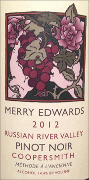 Merry Edwards 2012 Coopersmith Pinot Noir