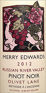 Merry Edwards 2012 Olivet Lane Pinot Noir