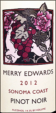 Merry Edwards 2012 Sonoma Coast Pinot Noir