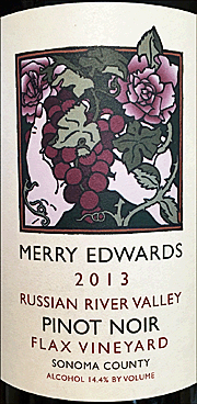 Merry Edwards 2013 Flax Vineyard Pinot Noir