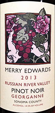Merry Edwards 2013 Georganne Pinot Noir