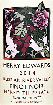 Merry Edwards 2014 Meredith Pinot Noir