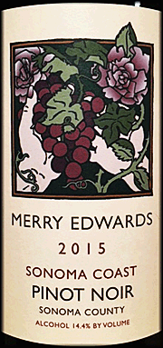 Merry Edwards 2015 Sonoma Coast Pinot Noir