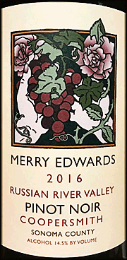 Merry Edwards 2016 Coopersmith Pinot Noir