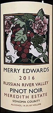 Merry Edwards 2016 Meredith Estate Pinot Noir