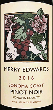 Merry Edwards 2016 Sonoma Coast Pinot Noir