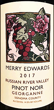 Merry Edwards 2017 Georganne Pinot Noir