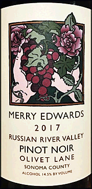 Merry Edwards 2017 Olivet Lane Pinot Noir