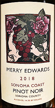 Merry Edwards 2018 Sonoma Coast Pinot Noir