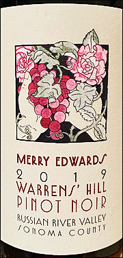 Merry Edwards 2019 Warrens' Hill Pinot Noir
