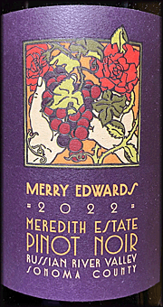 Merry Edwards 2022 Meredith Estate Pinot Noir