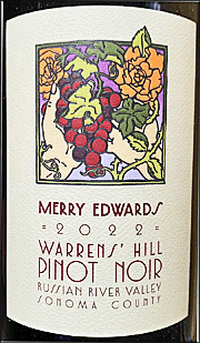 Merry Edwards 2022 Warrens' Hill Pinot Noir