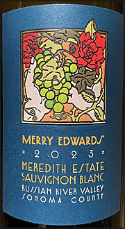 Merry Edwards 2023 Meredith Estate Sauvignon Blanc