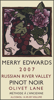 Merry Edwards 2007 Olivet Lane Pinot Noir