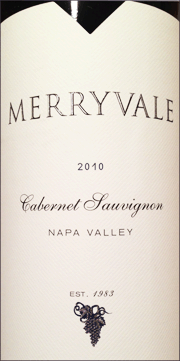 Merryvale 2010 Napa Cabernet