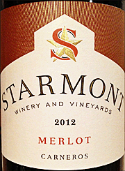 Merryvale 2012 Starmont Merlot