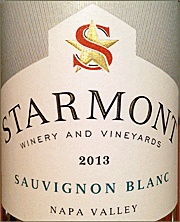 Starmont 2013 Sauvignon Blanc