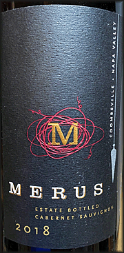 Merus 2018 Cabernet Sauvignon