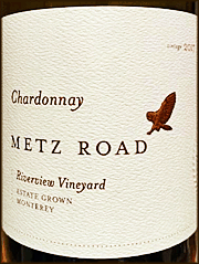 Metz Road 2017 Chardonnay