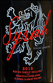 Meyer Family 2018 High Ground Syrah