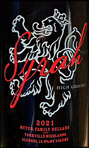 Meyer Family 2021 High Ground Syrah