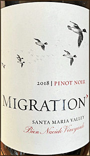 Migration 2018 Bien Nacido Pinot Noir