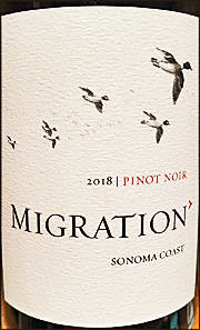 Migration 2018 Sonoma Coast Pinot Noir