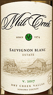Mill Creek 2017 Estate Sauvignon Blanc