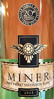 Miner 2015 Sauvignon Blanc