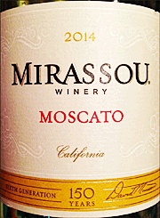 Mirassou 2014 Moscato