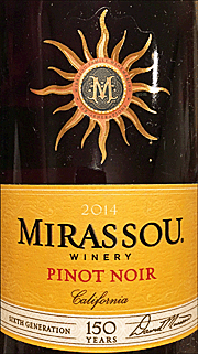 Mirassou 2014 Pinot Noir