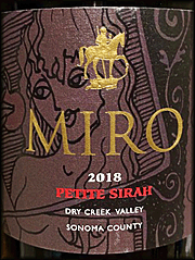 Miro 2018 Petite Sirah