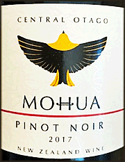 Mohua 2017 Pinot Noir