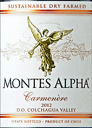 Montes 2012 Alpha Carmenere