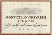 Monticello 2008 Jefferson Cuvee Cabernet