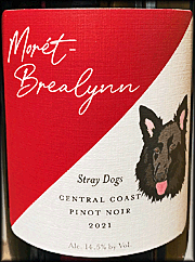 Moret Brealynn 2021 Stray Dogs Pinot Noir