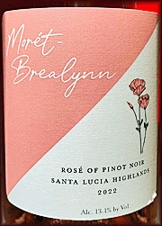 Moret Brealynn 2022 Rose of Pinot Noir