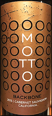 Motto 2015 Backbone Cabernet Sauvignon