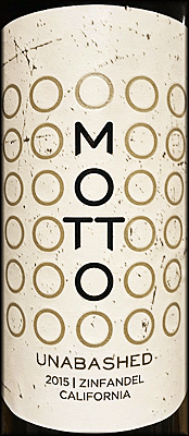 Motto 2015 Unabashed Zinfandel