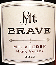 Mt Brave 2012 Mt. Veeder Cabernet Sauvignon